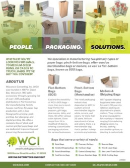 General product sales flyer image.