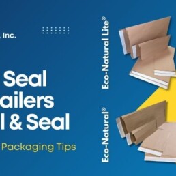 How to seal paper mailers with Peel and Seal from Wisconsin Converting, Inc.